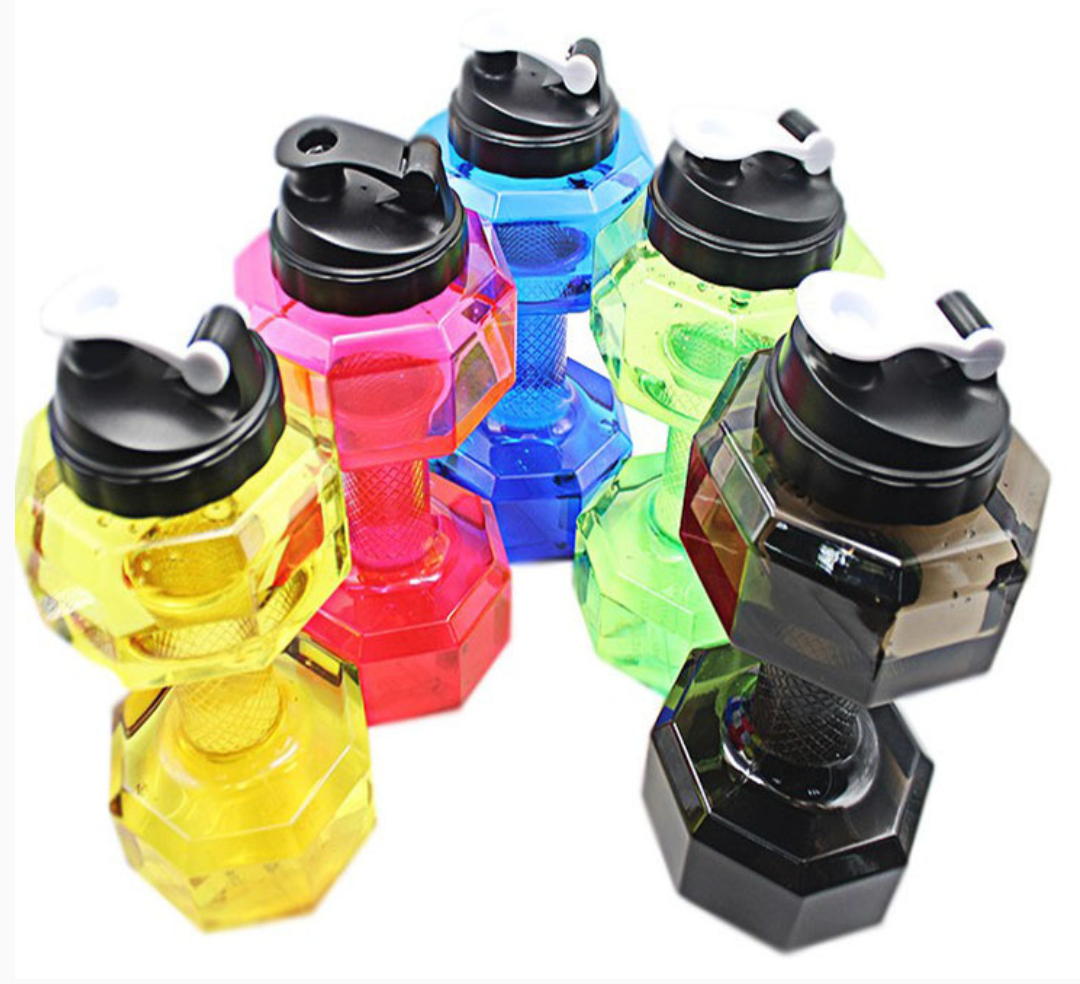 Dumbbell Shaped Water Bottle